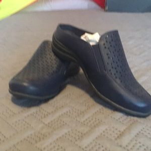 Navy Blue Clogs